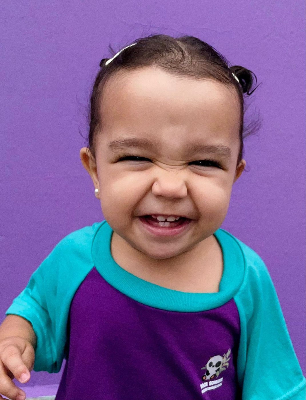 Criança sorrindo na Doce Sonhar